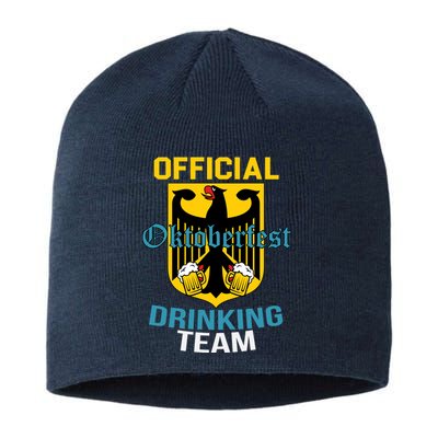 Official Oktoberfest Drinking Team Sustainable Beanie