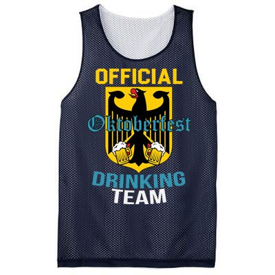 Official Oktoberfest Drinking Team Mesh Reversible Basketball Jersey Tank