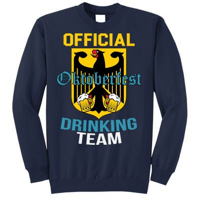 Official Oktoberfest Drinking Team Tall Sweatshirt