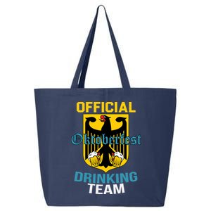 Official Oktoberfest Drinking Team 25L Jumbo Tote