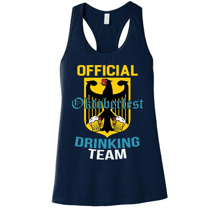 Official Oktoberfest Drinking Team Womens Tank Top