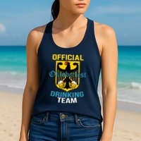 Official Oktoberfest Drinking Team Womens Tank Top