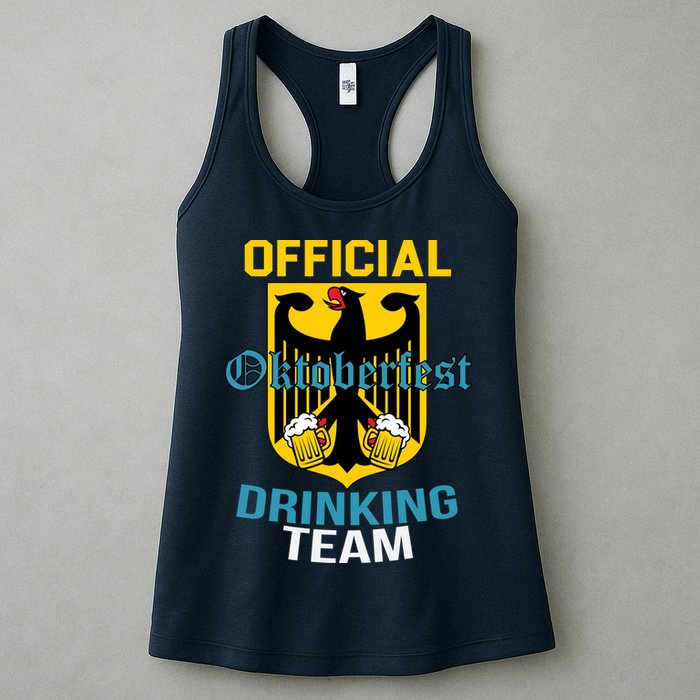 Official Oktoberfest Drinking Team Womens Tank Top