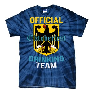 Official Oktoberfest Drinking Team Tie-Dye T-Shirt