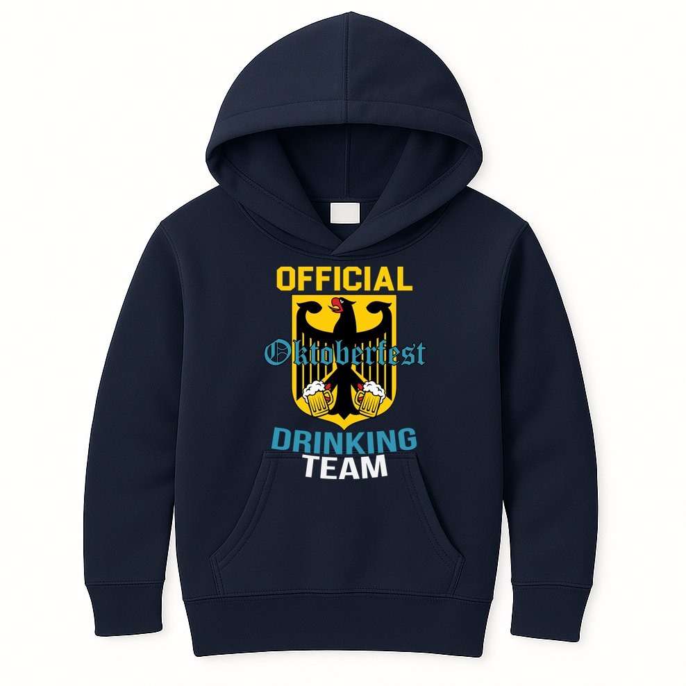 Official Oktoberfest Drinking Team Kids Hoodie