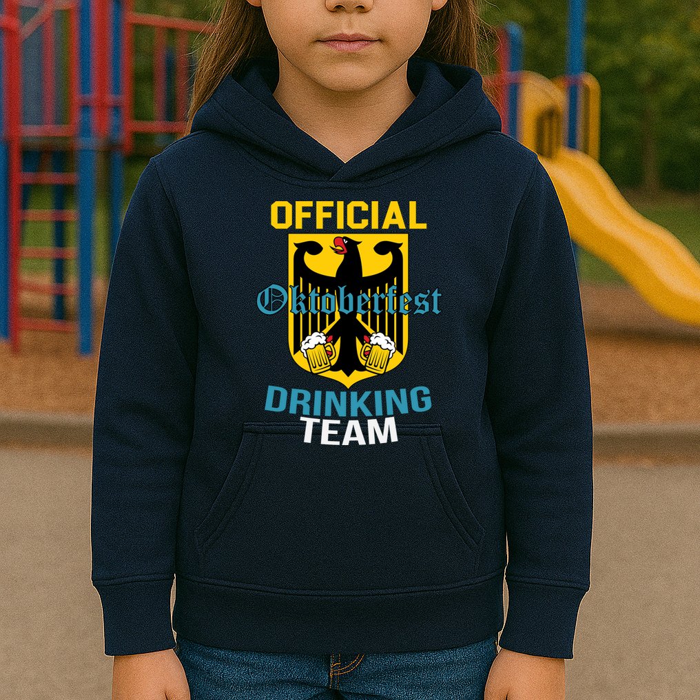 Official Oktoberfest Drinking Team Kids Hoodie