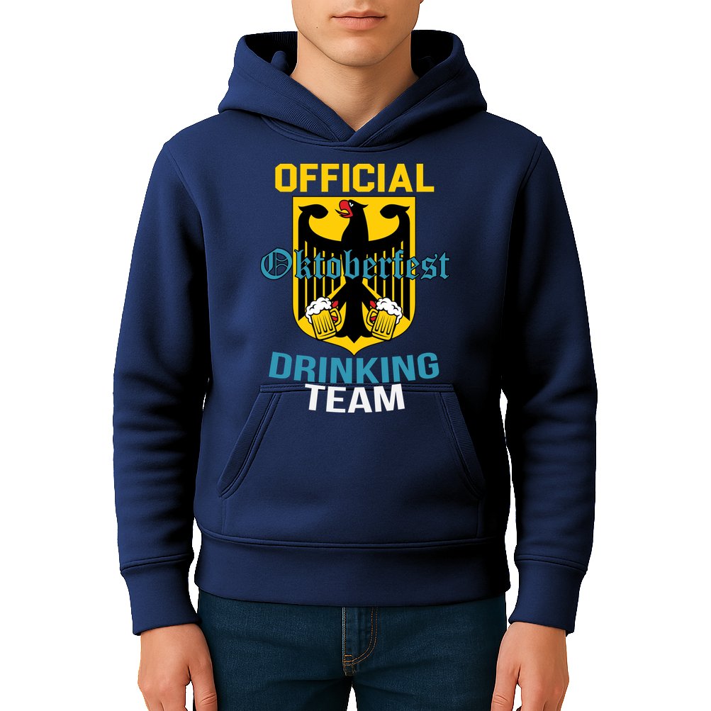 Official Oktoberfest Drinking Team Kids Hoodie