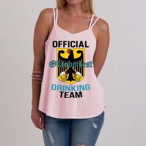 Official Oktoberfest Drinking Team Women's Strappy Tank