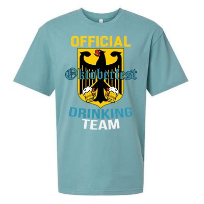 Official Oktoberfest Drinking Team Sueded Cloud Jersey T-Shirt