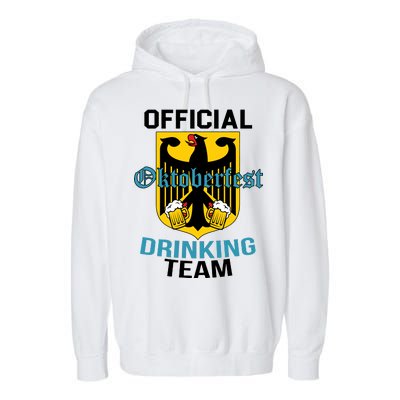 Official Oktoberfest Drinking Team Garment-Dyed Fleece Hoodie