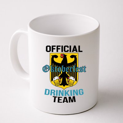 Official Oktoberfest Drinking Team Coffee Mug