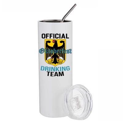 Official Oktoberfest Drinking Team Stainless Steel Tumbler