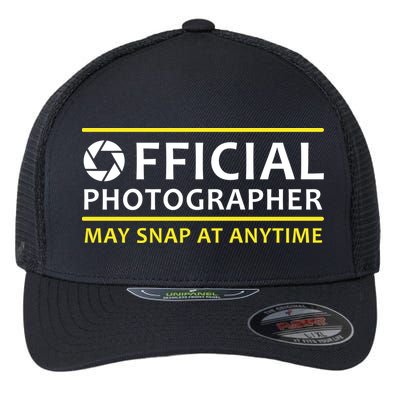 Official Photographer May Snap At Anytime Flexfit Unipanel Trucker Cap