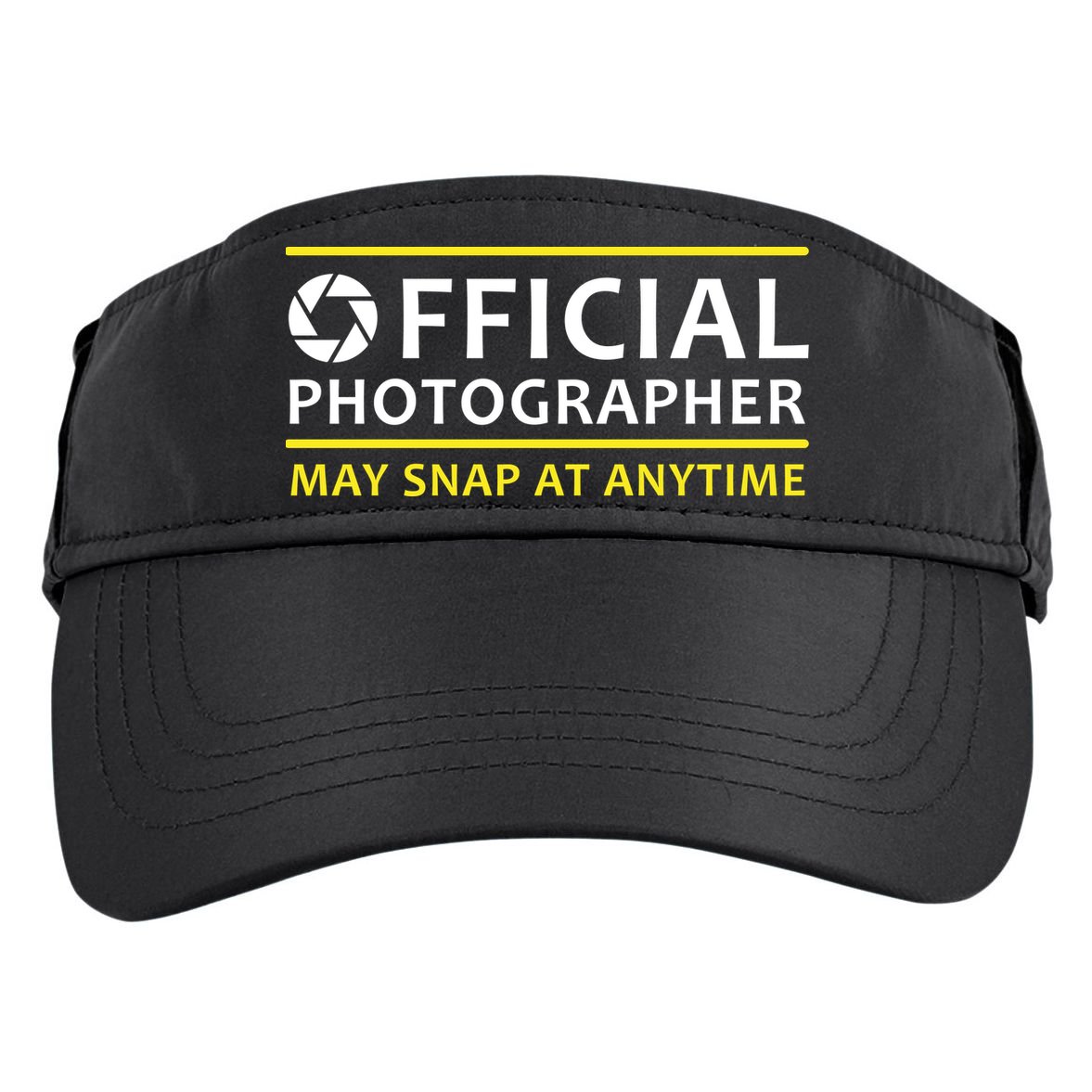 Official Photographer May Snap At Anytime Adult Drive Performance Visor
