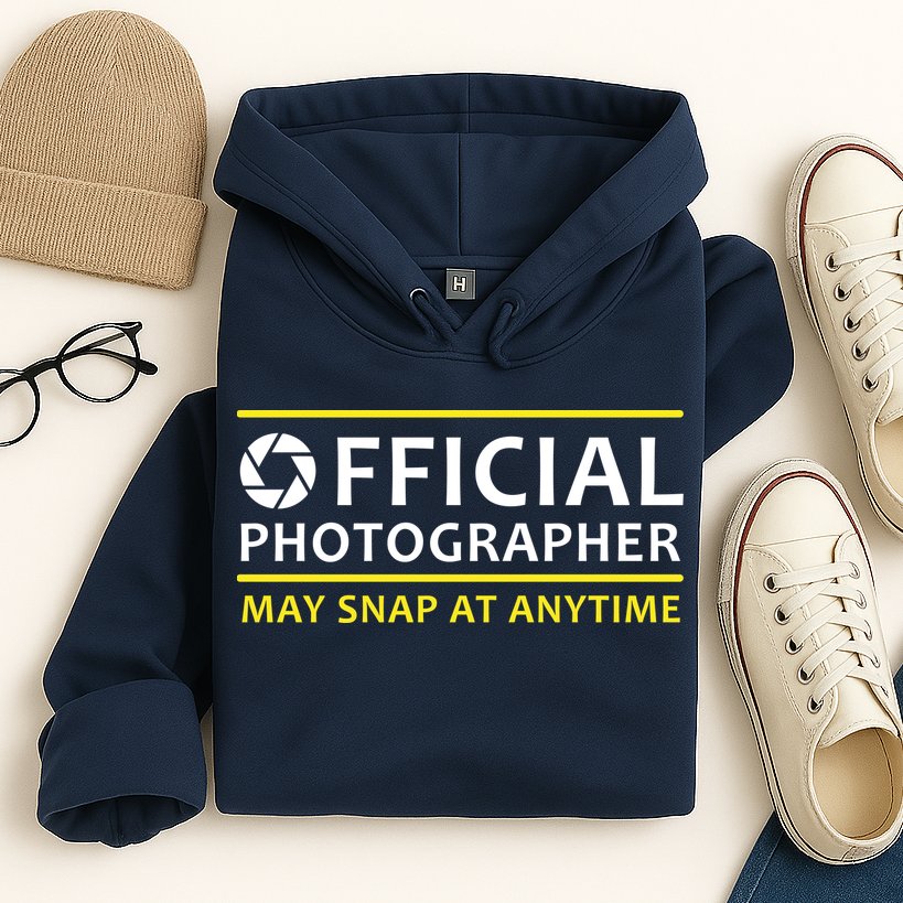 Official Photographer May Snap At Anytime Hoodie