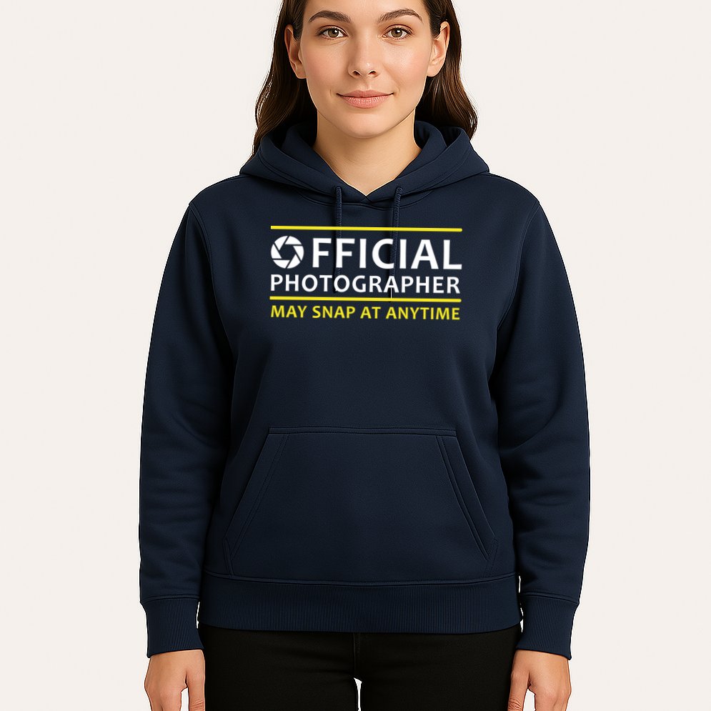 Official Photographer May Snap At Anytime Hoodie
