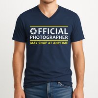 Official Photographer May Snap At Anytime V-Neck T-Shirt