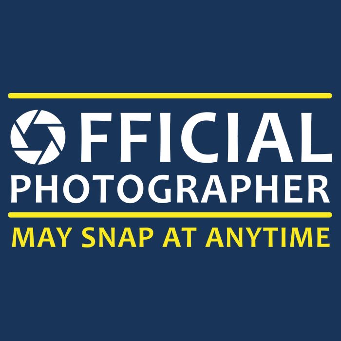 Official Photographer May Snap At Anytime 25L Jumbo Tote