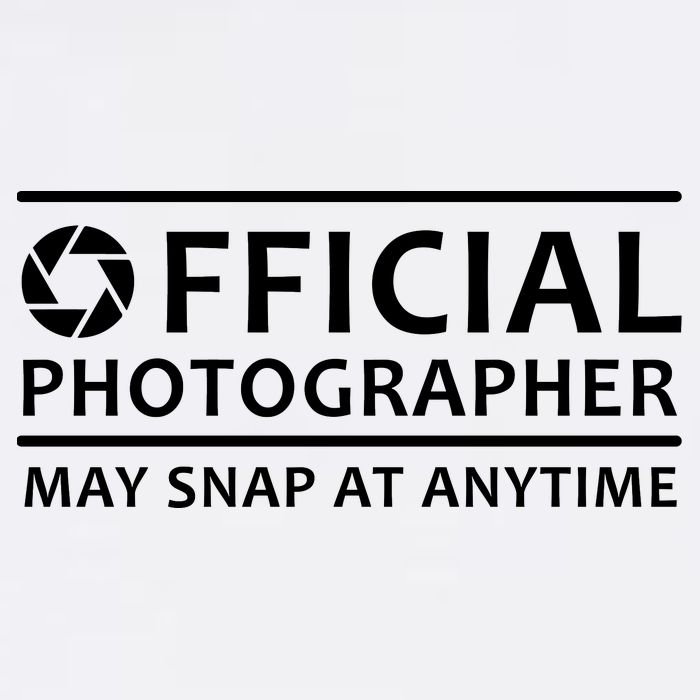 Official Photographer May Snap At Anytime Garment-Dyed Sweatshirt