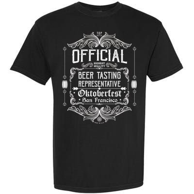Official San Francisco Oktoberfest Beer Tasting Representative Garment-Dyed Heavyweight T-Shirt
