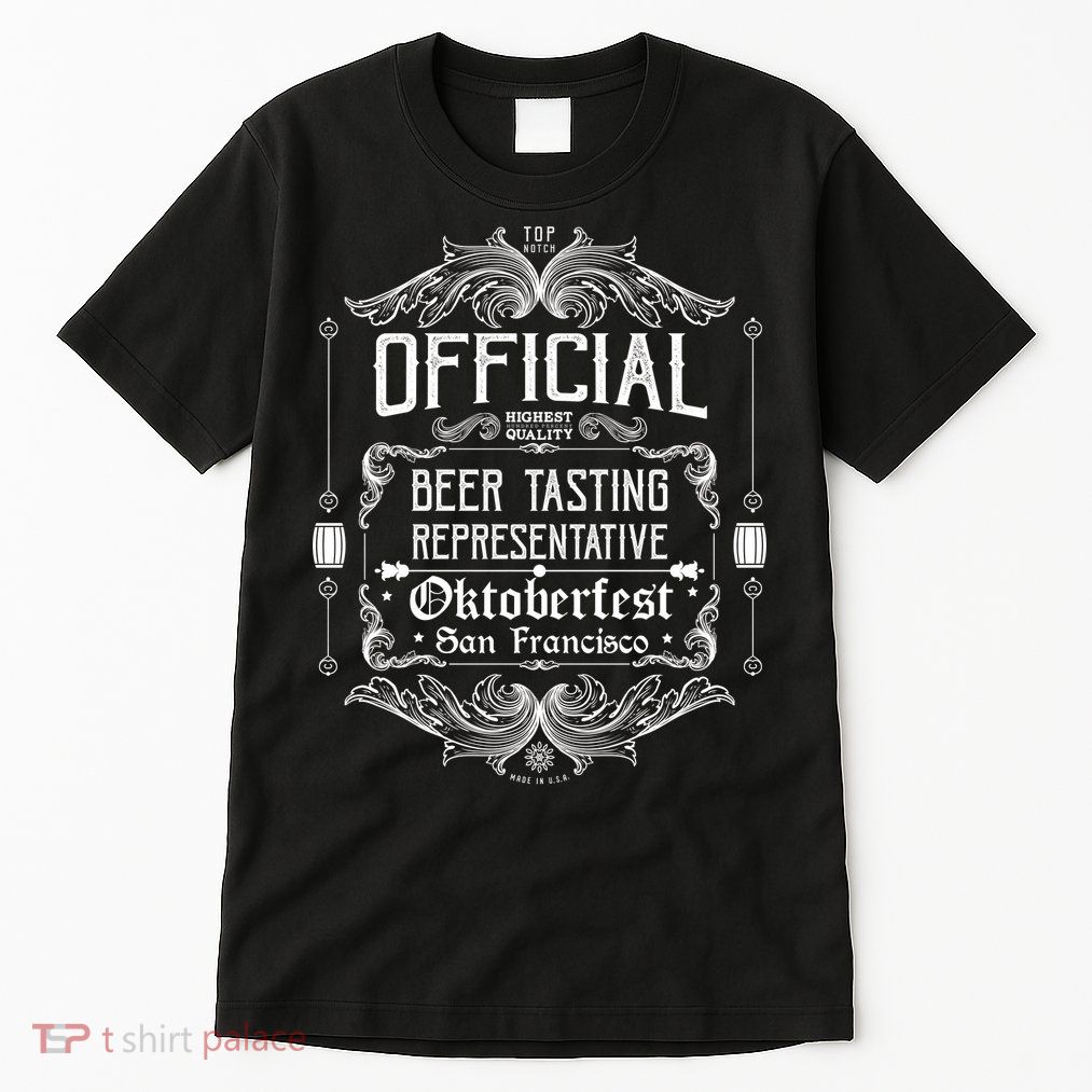 Official San Francisco Oktoberfest Beer Tasting Representative Tall T-Shirt