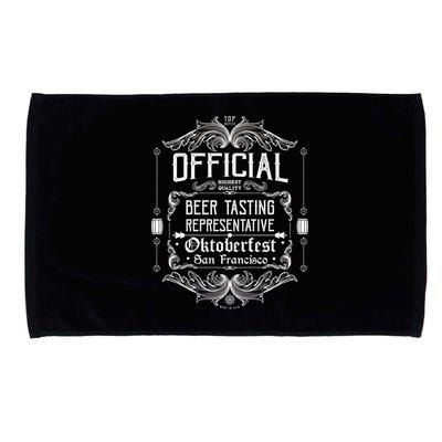 Official San Francisco Oktoberfest Beer Tasting Representative Microfiber Hand Towel