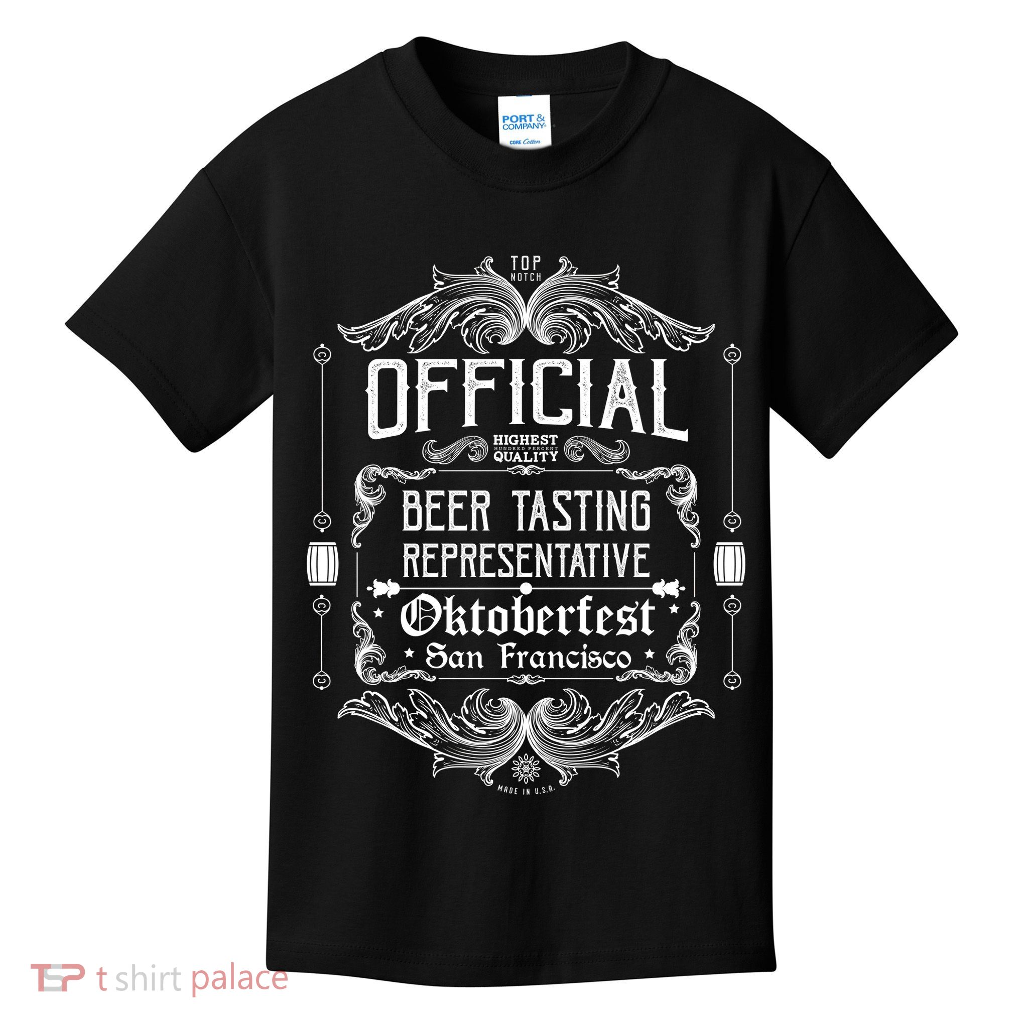 Official San Francisco Oktoberfest Beer Tasting Representative Kids T-Shirt