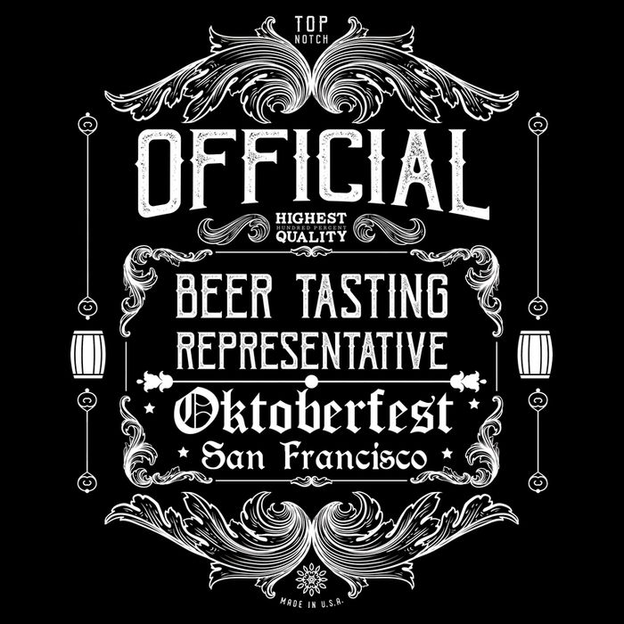 Official San Francisco Oktoberfest Beer Tasting Representative Kids T-Shirt
