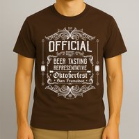 Official San Francisco Oktoberfest Beer Tasting Representative T-Shirt