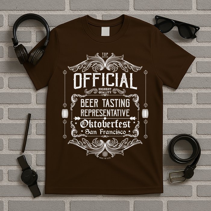 Official San Francisco Oktoberfest Beer Tasting Representative T-Shirt