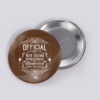 Official San Francisco Oktoberfest Beer Tasting Representative Button