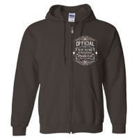 Official San Francisco Oktoberfest Beer Tasting Representative Full Zip Hoodie