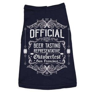 Official San Francisco Oktoberfest Beer Tasting Representative Doggie Tank