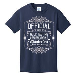 Official San Francisco Oktoberfest Beer Tasting Representative Kids T-Shirt