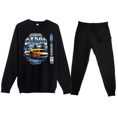 Official Shelby Ford GT500 Premium Crewneck Sweatsuit Set