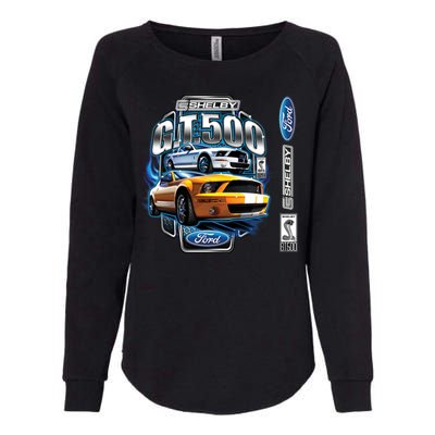 Official Shelby Ford GT500 Womens California Wash Sweatshirt