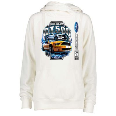 Official Shelby Ford GT500 Womens Funnel Neck Pullover Hood