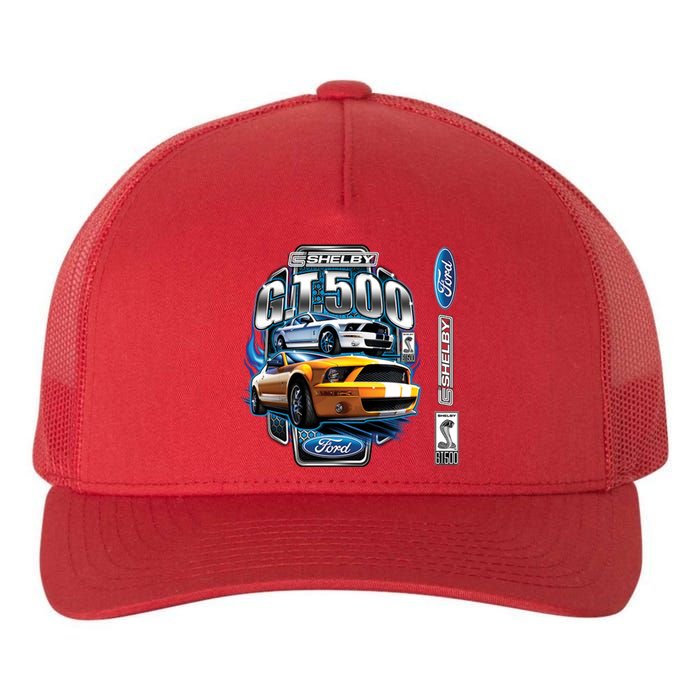 Official Shelby Ford GT500 Yupoong Adult 5-Panel Trucker Hat