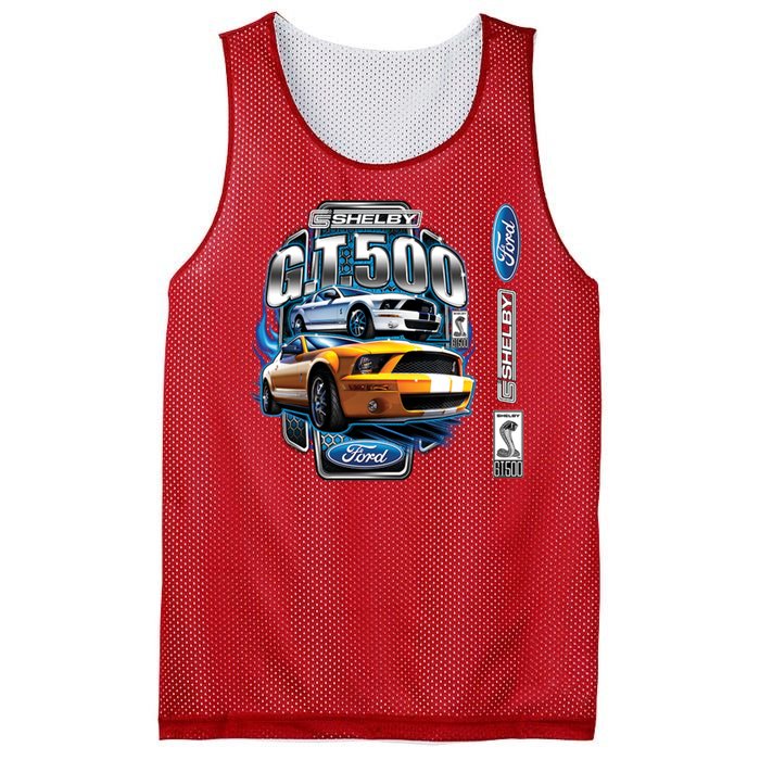 Official Shelby Ford GT500 Mesh Reversible Basketball Jersey Tank