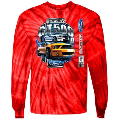 Official Shelby Ford GT500 Tie-Dye Long Sleeve Shirt