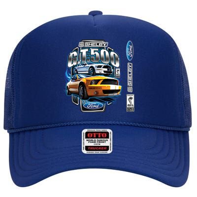 Official Shelby Ford GT500 High Crown Mesh Back Trucker Hat