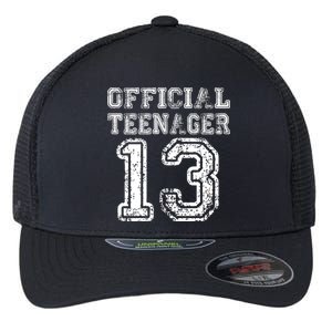 Official Teenager 13th Birthday Flexfit Unipanel Trucker Cap