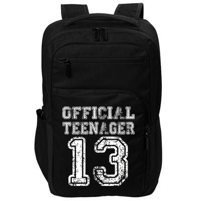 Official Teenager 13th Birthday Impact Tech Backpack
