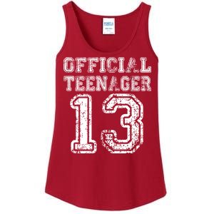 Official Teenager 13th Birthday Ladies Essential Tank