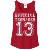 Official Teenager 13th Birthday Ladies Essential Tank