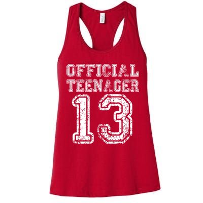 Official Teenager 13th Birthday Womens Tank Top