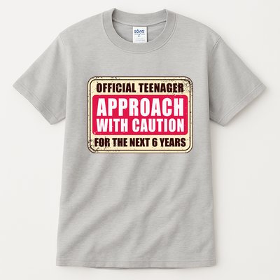 Official Teenager Approach With Caution Tall T-Shirt