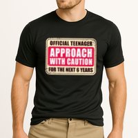 Official Teenager Approach With Caution Cooling Performance Crew T-Shirt