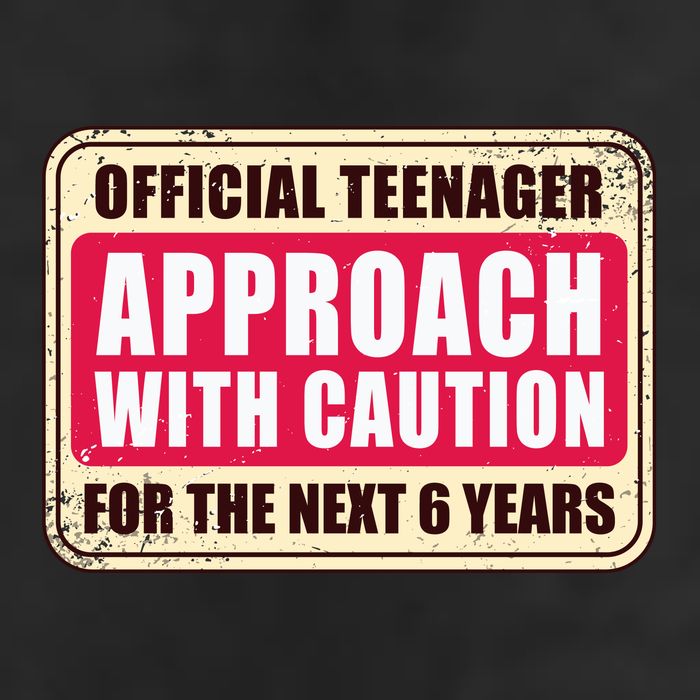 Official Teenager Approach With Caution Adult Drive Performance Visor