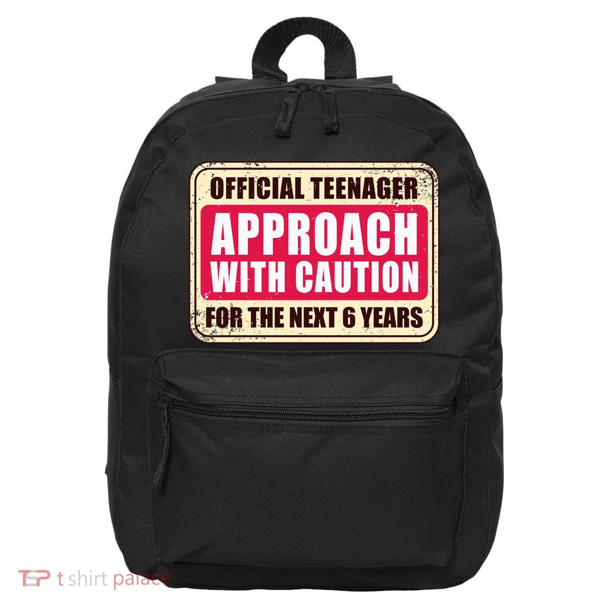 Official Teenager Approach With Caution 16 in Basic Backpack